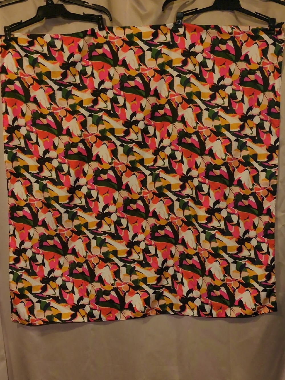 Colorful Abstract Print Scarf